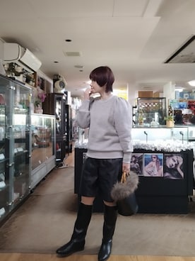 「prose verse（プロズヴェール）のアイテム」を使った、takamiさん（レディース・159cm）の冬コーディネート