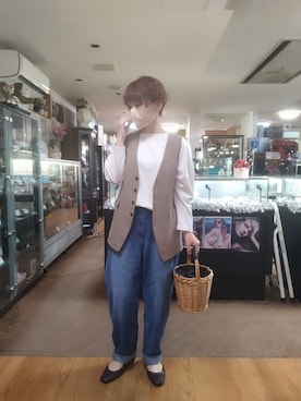 「レプシィム(LEPSIM)」｜「アイテム（パンプス）」を使った、takamiさん（レディース・159cm）の春コーディネート