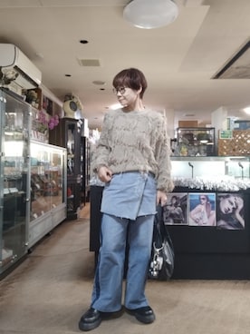 「アイテム（その他シューズ）」を使った、takamiさん（レディース・159cm）の秋コーディネート