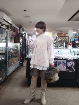 takamiさん（レディース・159cm）の冬コーディネート