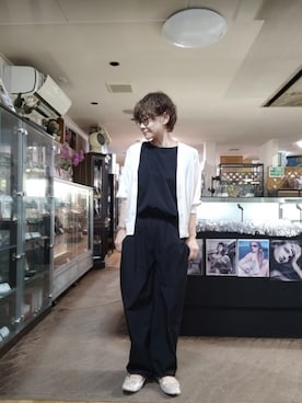 「AMERICAN HOLIC（アメリカンホリック）のアイテム（パンプス）」を使った、takamiさん（レディース・159cm）の夏コーディネート