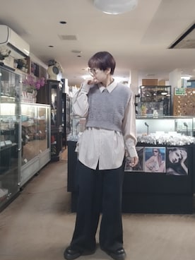 「お洒落さんとつながりたい」｜takamiさん（レディース・159cm）の秋コーディネート