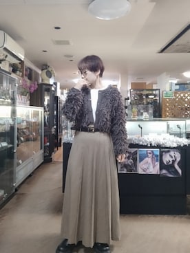 「アイテム（その他シューズ）」を使った、takamiさん（レディース・159cm）の秋コーディネート