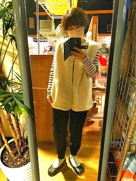 「apres jour mignon（アプレジュールミニョン）のアイテム（パンプス）」を使った、takamiさん（レディース・159cm）の秋コーディネート