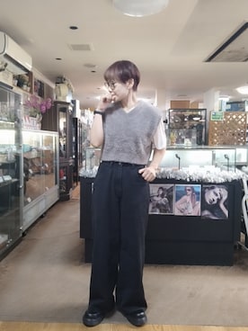 「アイテム（その他シューズ）」を使った、takamiさん（レディース・159cm）の秋コーディネート