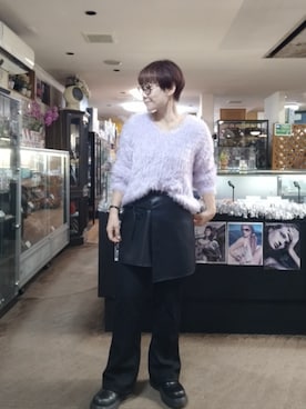 「AMERICAN HOLIC（アメリカンホリック）のアイテム」を使った、takamiさん（レディース・159cm）の秋コーディネート