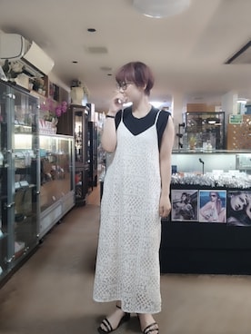 「ショートヘア」｜takamiさん（レディース・159cm）の夏コーディネート