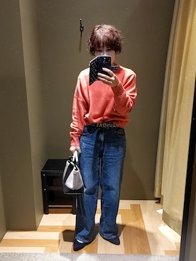 「TOPKAPI（トプカピ）のアイテム」を使った、takamiさん（レディース・159cm）の秋コーディネート