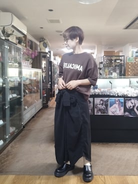 「アイテム（その他シューズ）」を使った、takamiさん（レディース・159cm）の秋コーディネート