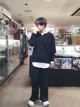 「AMERICAN HOLIC（アメリカンホリック）のアイテム」を使った、takamiさん（レディース・159cm）の秋コーディネート