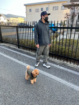 「H&M（エイチ・アンド・エム）のアイテム」を使った、遊音さん（メンズ・172cm）の秋コーディネート