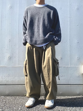 「M65」｜Rさん（メンズ・172cm）の春コーディネート