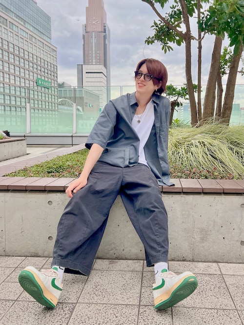 スワンレイクブルーコーデ ONWARD CROSSET STORE ONWARD CROSSET SELECT 藤崎(大きいサイズ