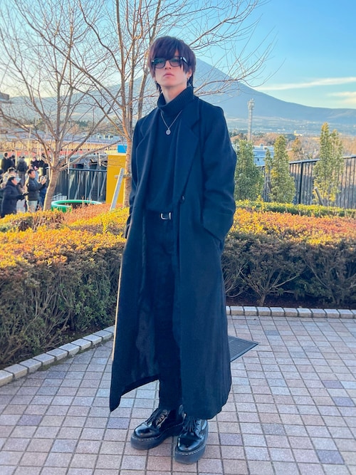 美品✨ Loveless ダブルチェスターコート ウール グリーン Aライン 美品✨ Loveless ダブルチェスターコート ウール グリーン Aライン