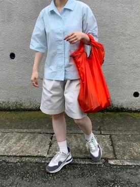 「SPALWART（スパルウォート）のアイテム」を使った、Chiiiさん（レディース・153cm）の夏コーディネート