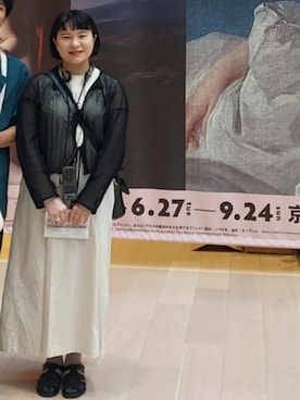 「Paraboot（パラブーツ）のアイテム」を使った、inoriさん（骨格ストレート・レディース・156cm）の夏コーディネート