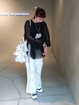 りぃりぃさん(レディース・159cm)の夏コーディネート
