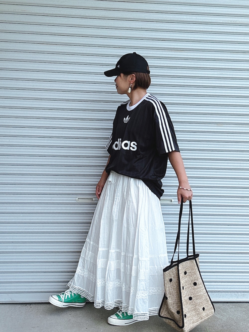 ♡、。・S♡、。・:*:・｜adidasのTシャツ/カットソーを使った