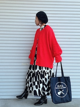 ♡、。・S♡、。・:*:・さん（レディース・159cm）の冬コーディネート