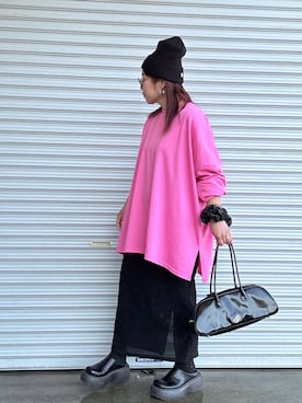 「wee9s（ウィークス）のアイテム」を使った、♡、。・S♡、。・:*:・さん（レディース・159cm）の冬コーディネート