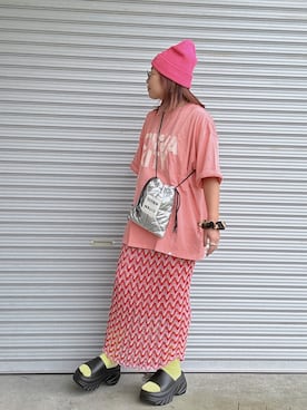 「chuclla（チュクラ）のアイテム」を使った、♡、。・S♡、。・:*:・さん（レディース・159cm）の夏コーディネート