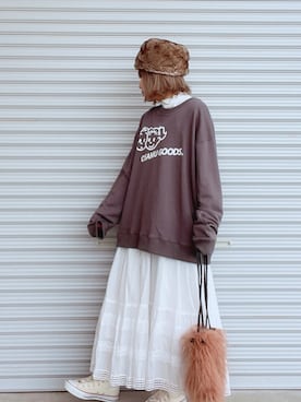 ♡、。・S♡、。・:*:・さん（レディース・159cm）の秋コーディネート