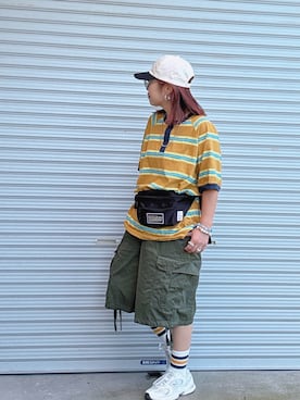 「PAGEBOY（ページボーイ）のアイテム」を使った、♡、。・S♡、。・:*:・さん（レディース・159cm）の夏コーディネート