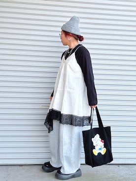 「chuclla（チュクラ）のアイテム」を使った、♡、。・S♡、。・:*:・さん（レディース・159cm）の春コーディネート