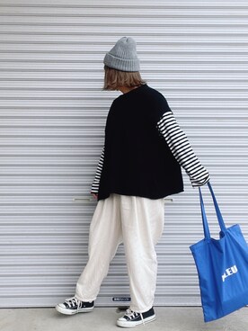 ♡、。・S♡、。・:*:・さん（レディース・159cm）の冬コーディネート