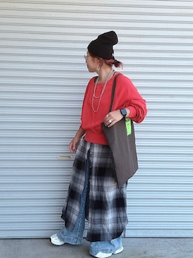 「LEPSIM（レプシィム）のアイテム」を使った、♡、。・S♡、。・:*:・さん（レディース・159cm）の秋コーディネート