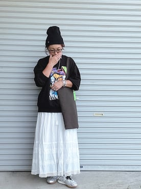 「アイテム（ブレスレット）」を使った、♡、。・S♡、。・:*:・さん（レディース・159cm）の秋コーディネート