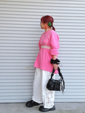 ♡、。・S♡、。・:*:・さん（レディース・159cm）の春コーディネート