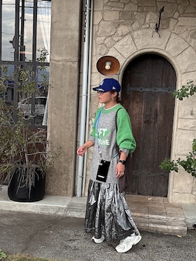 「アイテム（ラッピングキット）」を使った、♡、。・S♡、。・:*:・さん（レディース・159cm）の秋コーディネート