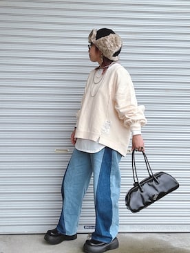 「アイテム（その他シューズ）」を使った、♡、。・S♡、。・:*:・さん（レディース・159cm）の秋コーディネート