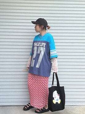 「サングラス」｜「アイテム（その他）」を使った、♡、。・S♡、。・:*:・さん（レディース・159cm）の夏コーディネート