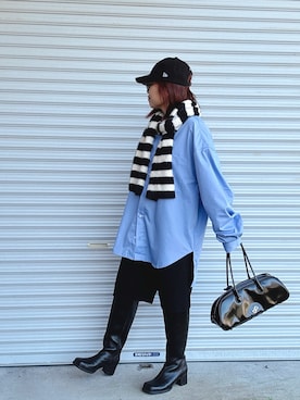 「アイテム（ブーツ）」を使った、♡、。・S♡、。・:*:・さん（レディース・159cm）の秋コーディネート