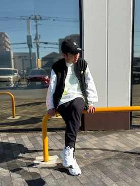 「アイテム（ラッピングキット）」を使った、♡、。・S♡、。・:*:・さん（メンズ・162cm）の秋コーディネート