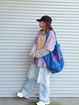 「アイテム（リング）」を使った、♡、。・S♡、。・:*:・さん（レディース・159cm）の冬コーディネート