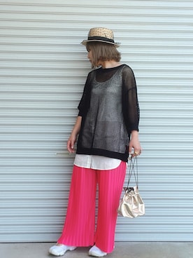 ♡、。・S♡、。・:*:・さん（レディース・159cm）の春コーディネート