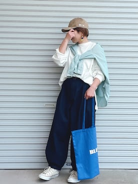 「Fashion Letter（ファッションレター）のアイテム」を使った、♡、。・S♡、。・:*:・さん（レディース・159cm）の春コーディネート