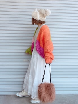 ♡、。・S♡、。・:*:・さん（レディース・159cm）の冬コーディネート