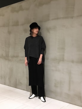 「アイテム（ワンピース/ドレス）」を使った、OSMOSIS大分 ORIEさん（レディース・170cm・40代）の秋コーディネート