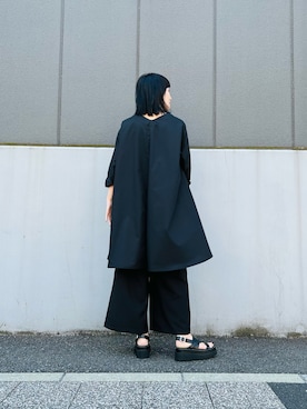 「OSMOSIS（オズモーシス）のアイテム」を使った、OSMOSIS大分 ORIEさん（レディース・170cm）の春コーディネート