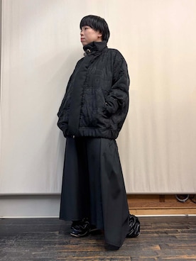 「gomme（ゴム）のアイテム」を使った、gommeさん（レディース・156cm）の秋コーディネート