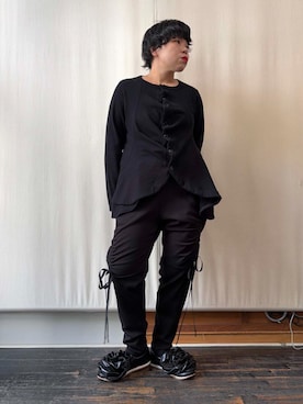 「gomme（ゴム）のアイテム」を使った、gommeさん（レディース・156cm）の秋コーディネート