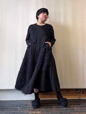 「gomme（ゴム）のアイテム」を使った、gommeさん（レディース・156cm）の秋コーディネート