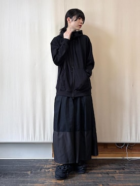「gomme（ゴム）のアイテム」を使った、gommeさん（レディース・164cm）の夏コーディネート
