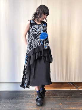 「アシンメトリー」｜gommeさん（レディース・164cm）の春コーディネート