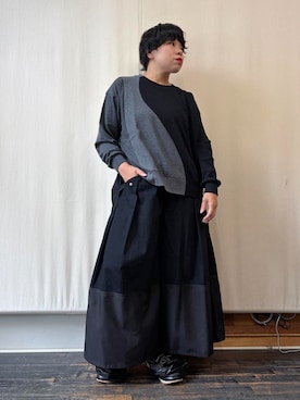 「gomme（ゴム）のアイテム」を使った、gommeさん（レディース・156cm）の夏コーディネート