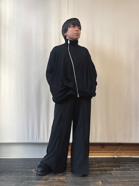 「黒パンツ」｜gommeさん（レディース・156cm）の秋コーディネート